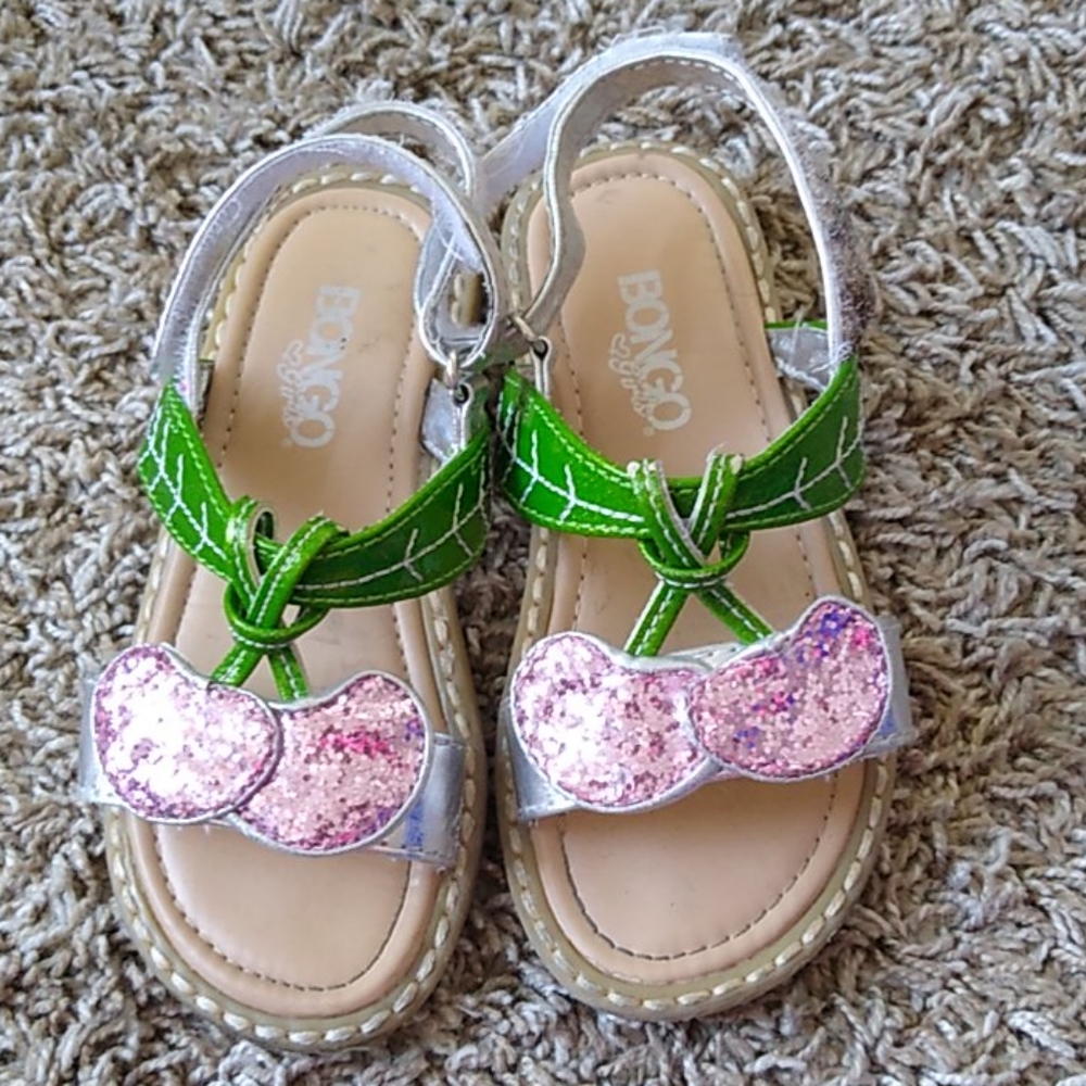 Bongo cherry sandals sparkle